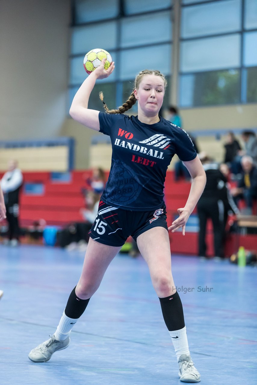 Bild 64 - B-Juniorinnen SG HH Nord - SV Henstedt Ulzburg : Ergebnis: 23:22